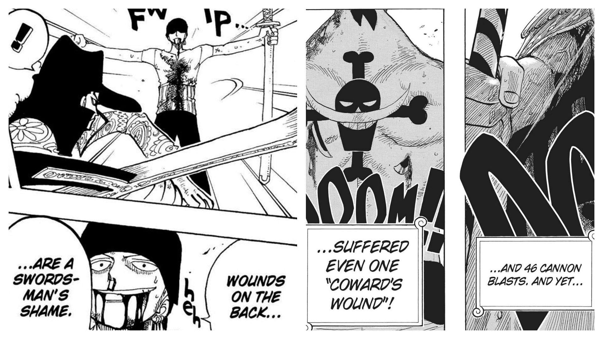 No wounds on their backs (Image via Shueisha)